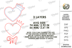 Mother's Day Tiered Tray Decor Laser Cut. Mother's Day SVG Product Image 2