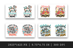 Mother's Day mug wrap printable sublimation design Product Image 2