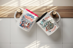 Mother's Day mug wrap printable sublimation design Product Image 3