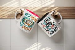 Mother's Day mug wrap printable sublimation design Product Image 3