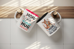 Mother's Day mug wrap printable sublimation design Product Image 3