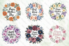 Mothers Day Wreath Png Bundle Product Image 5
