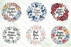 Mothers Day Wreath Png Bundle Product Image 4