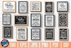 Mom Signs SVG Bundle / Mom Quotes SVG / Mother&#039;s Day Signs Product Image 1