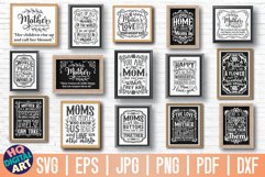 Mom Signs SVG Bundle / Mom Quotes SVG / Mother's Day Signs Product Image 1