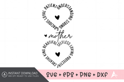 Understanding Mom Quote SVG, Motherhood Strength SVG Product Image 1