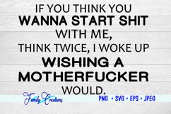 If You Think You Wanna Start with Me, Think Twice Product Image 2