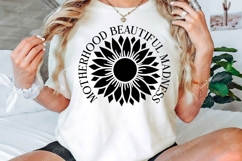 Motherhood Beautiful Madness SVG Design, Mother&#039;s Day SVG Product Image 2