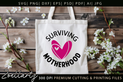 Funny Mom Life SVG for Cricut Mothers Day T-shirt Mug Design Product Image 4