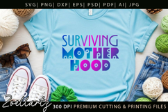 Motherhood Mom SVG for Cricut Mothers Day T-shirt Mug Design Product Image 3