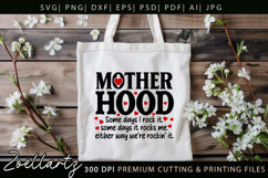 Motherhood Mom SVG for Cricut Mothers Day T-shirt Mug Design Product Image 7