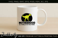 Funny Mom Life SVG for Cricut Mothers Day T-shirt Mug Design Product Image 4