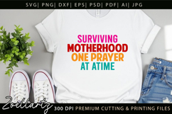 Motherhood Mom SVG for Cricut Mothers Day T-shirt Mug Design Product Image 8