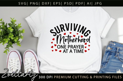 Motherhood Mom SVG for Cricut Mothers Day T-shirt Mug Design Product Image 7