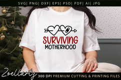 Mothers Day SVG for Cricut Mommy Mom Mama T-shirt Mug Design Product Image 2