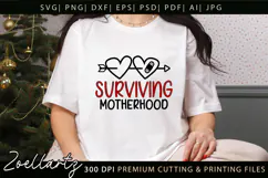 Mothers Day SVG for Cricut Mommy Mom Mama T-shirt Mug Design Product Image 2