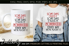 Motherhood Mothers Day SVG for Cricut Mom T-shirt Mug Design Product Image 4