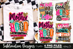 Trendy Mama PNG , Retro Collage Mama 4 Designs Sublimation Product Image 8
