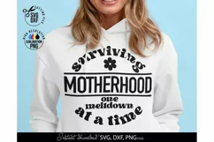 Download this Surviving Motherhood SVG today. These Motherhood SVG are compatible with Cricut, Glowforge and Silhouette Cutting Machines.