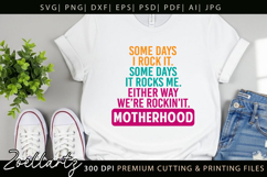 Motherhood Mom SVG for Cricut Mothers Day T-shirt Mug Design Product Image 5