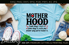 Motherhood Mom SVG for Cricut Mothers Day T-shirt Mug Design Product Image 2