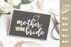 Mother of the Bride SVG file Product Image 5