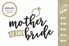 Mother of the Bride SVG file Product Image 6