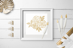 Rose decal SVG / Rose paper cut svg Product Image 3