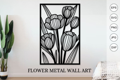 Wall Decor SVG / Laser Cut Tulip Product Image 1