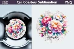 Happy Mothers Day Car Coaster | Mothers Day Coaster Product Image 1