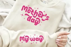 Mother's Day Sleeve SVG, Mother's Day SVG Design Product Image 4