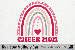 Rainbow Mothers Day Sublimation Product Image 1