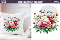 Mothers Day Sublimation | Mothers Day Flowers Pillow Product Image 8