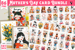 Christmas Card Bundle | Cute animals Merry Christmas card Product Image 15