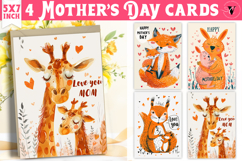 Christmas Card Bundle | Cute animals Merry Christmas card Product Image 18