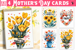 Mother&#039;s Day card | hand drawn | Happy Mothers day Product Image 1