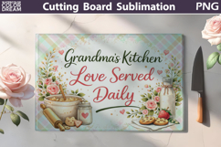 Grandma’s Kitchen Cutting Board Design | Love Served Daily Product Image 1