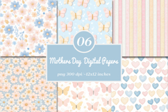 Mother's Day Digital Paper Product Image 1