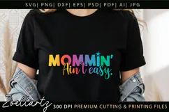 Mothers Day SVG Mama Mommy She Is Mom T-shirt Mug Design Product Image 11