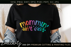 Funny Mom Life SVG for Cricut Mothers Day T-shirt Mug Design Product Image 6