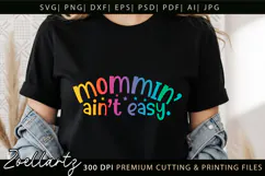 Funny Mom Life SVG for Cricut Mothers Day T-shirt Mug Design Product Image 6