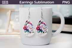 Mother&#039;s Day Teardrop Earrings | Happy Mother&#039;s Day Earrings Product Image 1