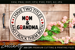 Mothers Day SVG for Cricut Mommy Mom Mama T-shirt Mug Design Product Image 2