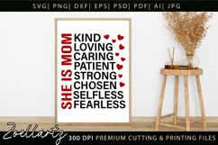 Mothers Day SVG for Cricut Mommy Mom Mama T-shirt Mug Design Product Image 4