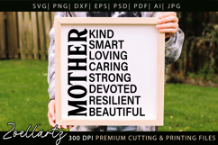Mothers Day SVG for Cricut Mama Mummy Mom T-shirt Mug Design Product Image 4