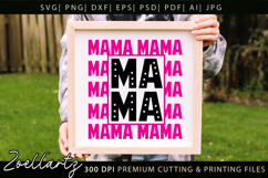 Mothers Day SVG for Cricut Mummy Mama Mom T-shirt Mug Design Product Image 5