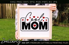 Mothers Day SVG for Cricut Mama Mummy Mom T-shirt Mug Design Product Image 4