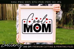 Mothers Day SVG for Cricut Mama Mummy Mom T-shirt Mug Design Product Image 4