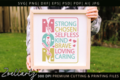 Mothers Day SVG for Cricut Mama Mummy Mom T-shirt Mug Design Product Image 4