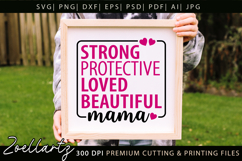 Mothers Day SVG for Cricut Mommy Mom Mama T-shirt Mug Design Product Image 7